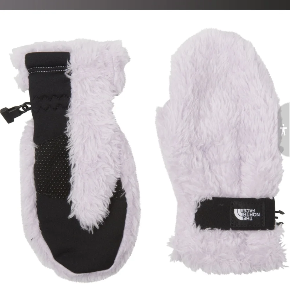 NWT The North Face Suave OSO mittens in Lavender Fog Size L 6.5